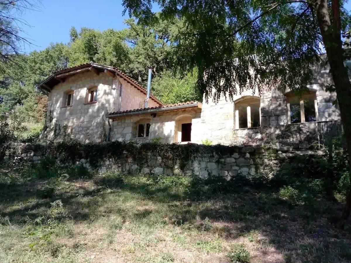 L'isle-Bouzon Gite Les Cabanes De Fallot Pour 15 Personnes - Piscine Naturelle מראה חיצוני תמונה